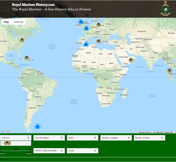 SiBiggs's tweet photo. Thanks, another amazing #RoyalMarines personality, and one for my blog and map for sure #RMPeople https://t.co/NQ5znDGMXs https://t.co/Rs7NxPPccQ