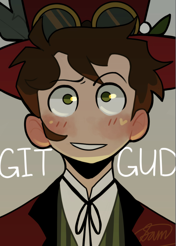 SamCanned's tweet photo. [Sorry I’ve reposted this like 3 times because I keep messing up] Get well soon @GTWScar! ❤️ 
#GTWSsupport #goodtimeswithscarfanart #goodvibesforscar https://t.co/86rGNoFocs