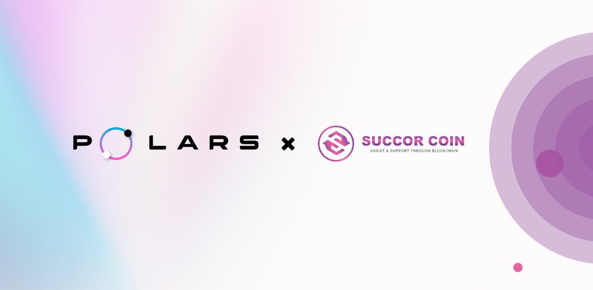 🚀🚀🚀Polars x Succor Coin Partnership

Succor Coin is establishing the new standard of DeFi tokenomics with its innovative automated buyback, collection, reward and burn system and revolutionary use-cases.

More details: link.medium.com/CZ6Ii7fAtlb