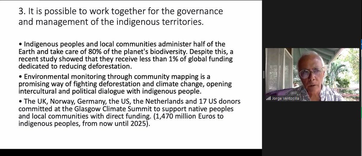insscide_eu's tweet image. Jorge Ventocilla says we are in the fight of our lives, and we must fight it as one. 

#EnvironmentalMapping #IndigenousKnowledge #COP26