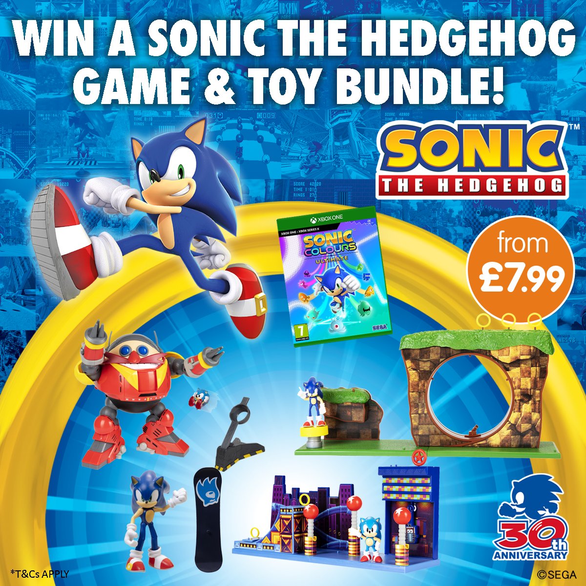 🦔#COMPETITION - ENDS FRIDAY🦔

We're ZOOMING this week thanks to <a href="/SEGA/">SEGA</a> and #Sonic, by giving away the chance for ONE lucky winner to #WIN a #SonicTheHedghog game &amp; toy bundle! <a href="/sonic_hedgehog/">Sonic the Hedgehog</a> 

For a chance to #WIN, simply 

1) FOLLOW
2) RT
3) COMMENT #SonicBM

Ends 9am 26/11/21