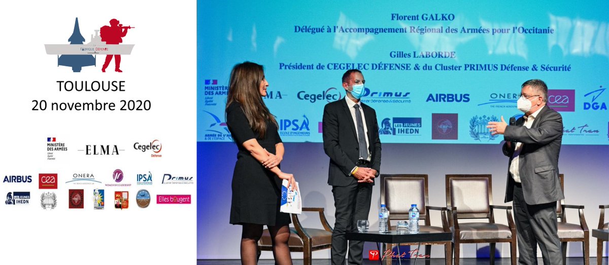 Cegelec Défense s’est associé à la Délégation à l'accompagnement régional des Armées en Occitanie et au Cluster PRIMUS pour réaliser le 20 novembre à Toulouse une nouvelle édition de la Fabrique Défense aux côtés d’institutions et d’organismes variés publics et privés.