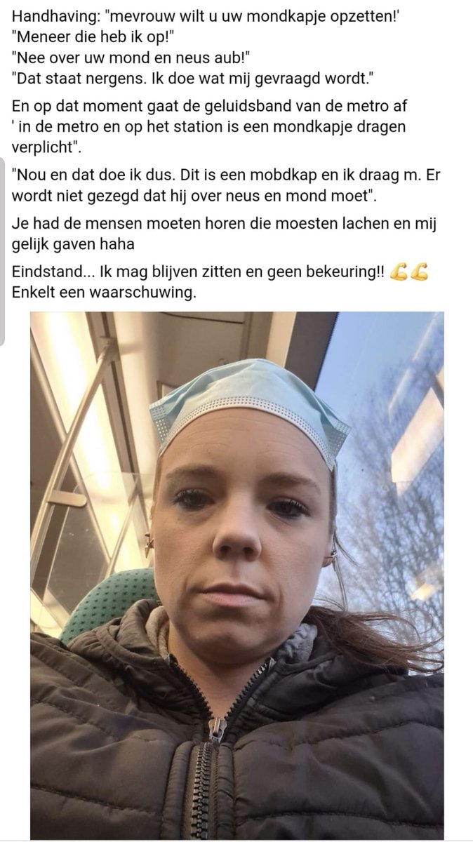meBianci's tweet photo. Wat een #humor , ik hou ervan!! #mondkapjesplicht https://t.co/jgzcfnM6vd