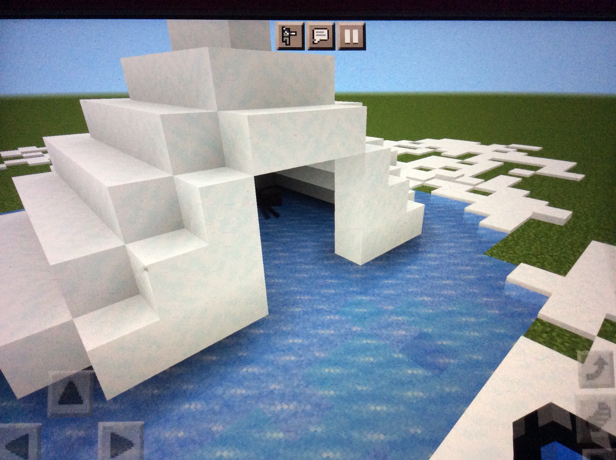 Capenhurst Ce Ps This Week S Winning Minecraft Entry An Igloo T Co Jfpcqsp2p7 Twitter