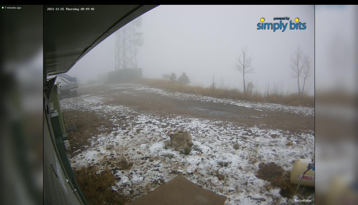 kgun9's tweet photo. CHECK THIS OUT! No, your eyes aren't deceiving you. Chilly temps on Mt. Lemmon means that is indeed SNOW on the ground! ❄️
Weather --> https://t.co/SM93ZESBwu https://t.co/9rJgtIPnpb