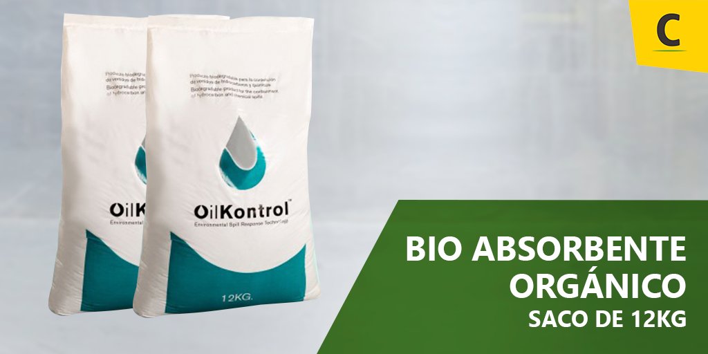Os presentamos nuestro producto #Oilkontrol. Un #bioabsorbente hidrófobo compuesto de #fibrasOrgánicas, 100% naturales y #biodegradables que actúan sobre cualquier derivado de hidrocarburos. Más información en: bit.ly/2ZlNcg3