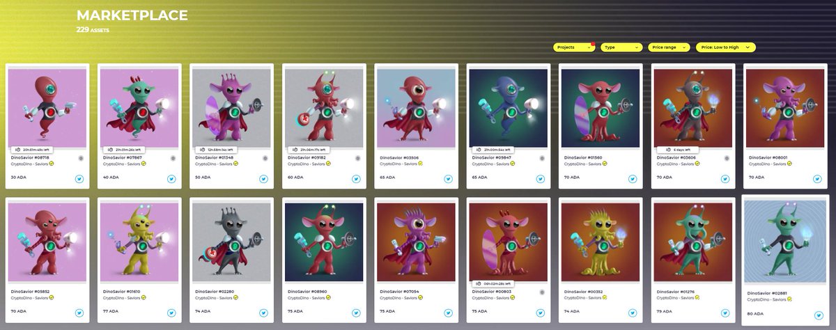 cryptodino_io's tweet photo. We're verified on @CNFT_IO!🙌💚🦖 Just in time for our public sale of #DinoSaviors starting in a couple of hours. 😁 Who's ready? https://t.co/MxN1Qdgv46