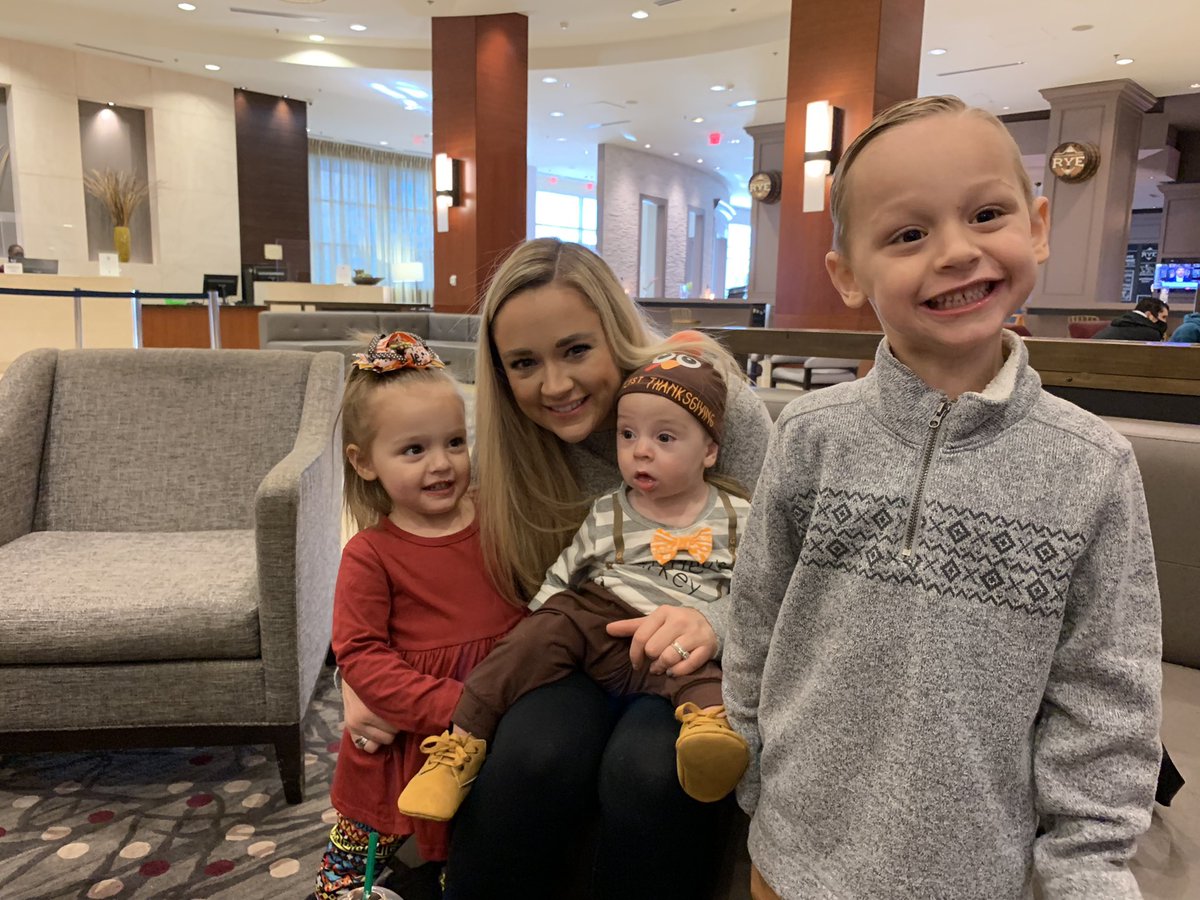 Happy Thanksgiving from my crew to yours! #Raleigh #StillFootballSeason #HolidayTravel
