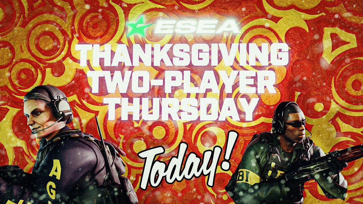 Two Player Thursday is back today! Grab your best wingman and get ready to compete for first place and some great prizes.
Sign ups and info at: https://t.co/fSPcWWJTCg https://t.co/9uDS69zb8J