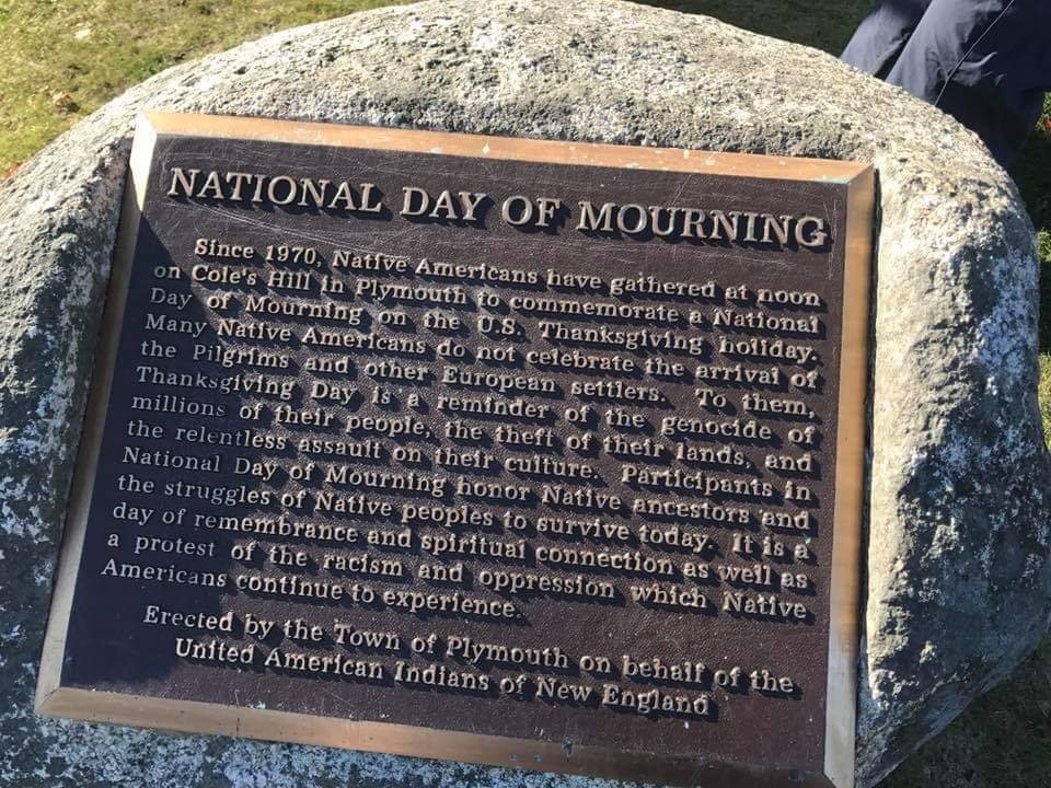 Participants in National Day of Mourning honor Native ancestors and the struggles of Native peoples to survive today.