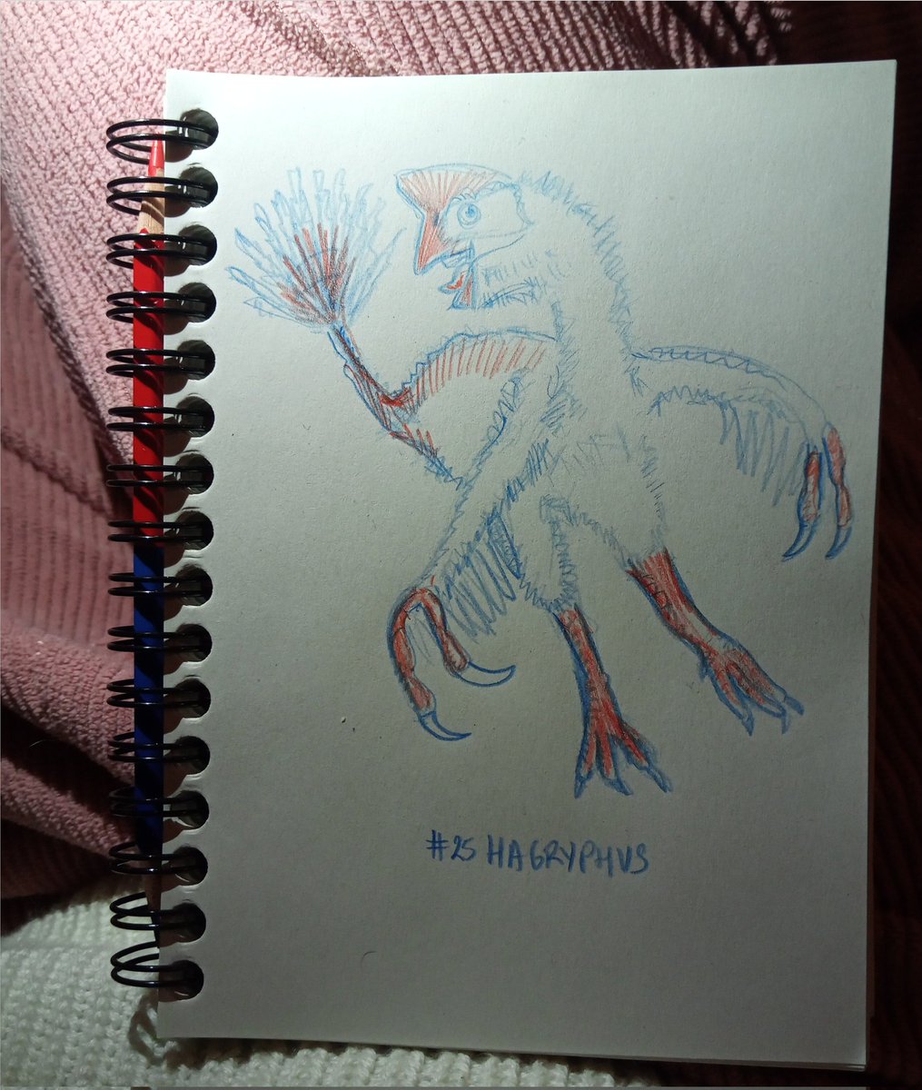 beatnikqueen's tweet photo. #Dinovember2021
25. Hagryphus
('kay, that was a weird one) https://t.co/LOIk7ti1BG