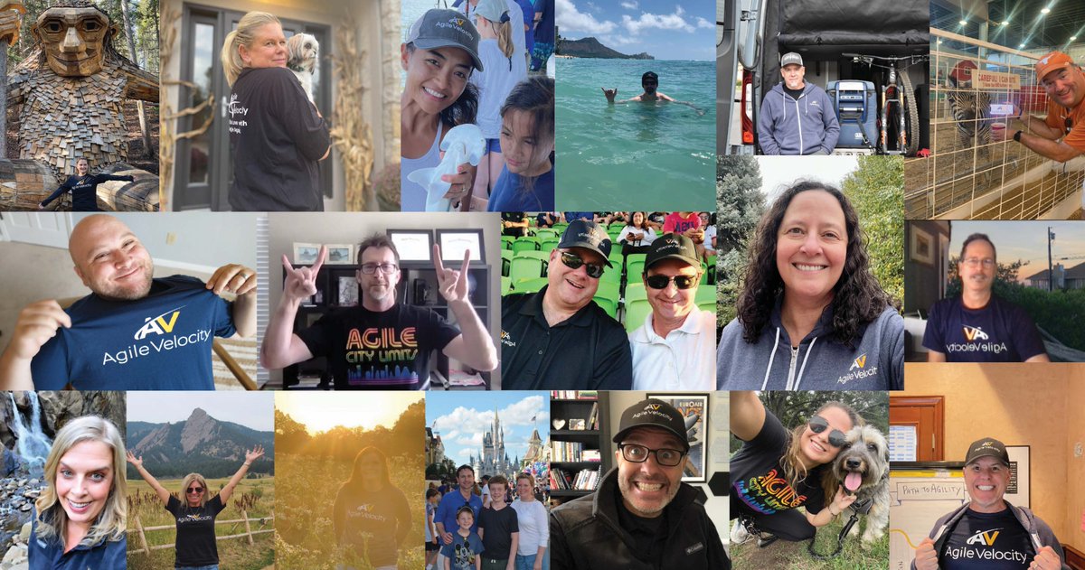 Agile_Velocity's tweet photo. Happy Thanksgiving!❤️🦃 Agile Velocity is thankful for each and every person on this team including those not pictured: Aidee Fischer, Ken Payne, David Pointer, & David Gipp. Cheers to us and the great work we've accomplished together! #nobodyworksalone https://t.co/BvkIZ3bXPh