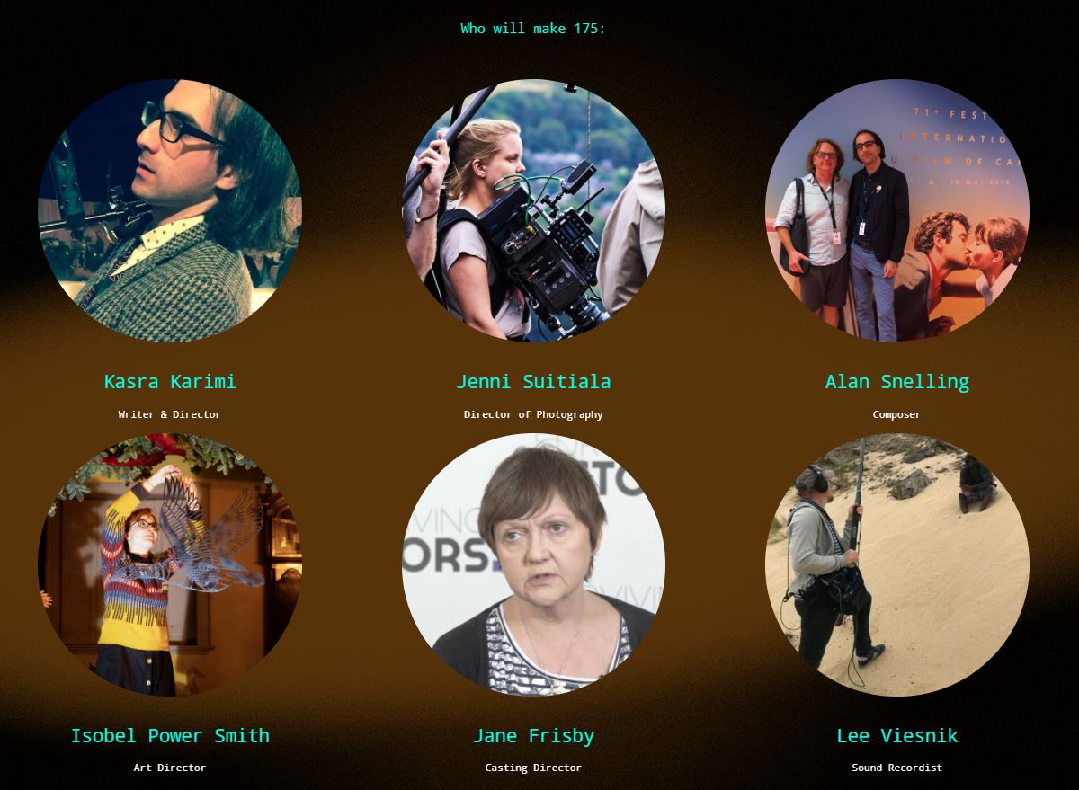 KasraK_Film's tweet photo. Team '175' so far.
We still need additional crew: production assistance, AD, costume designer & location coordinator.
#SupportIndieFilm @SupportBritish #175ShortFilm
And we still need your contributions. Visit our #crowdfunding campaign to make a pledge: https://t.co/yeAX8ZIINM https://t.co/IF9ripmcYP