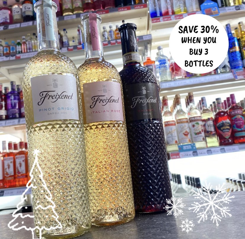 bbcouncillor's tweet photo. Buy 3 bottles and save 30%!!! = £6.99 a bottle! 🙌🏻 what a bargain!! 💥 #freixenet #deal #wine #stockupforchristmas #thehomeofdrinks #merrybargainboozemess #bargainbooze #bargainboozecouncillorlane @FreixenetUK https://t.co/QXxZXfnYPC