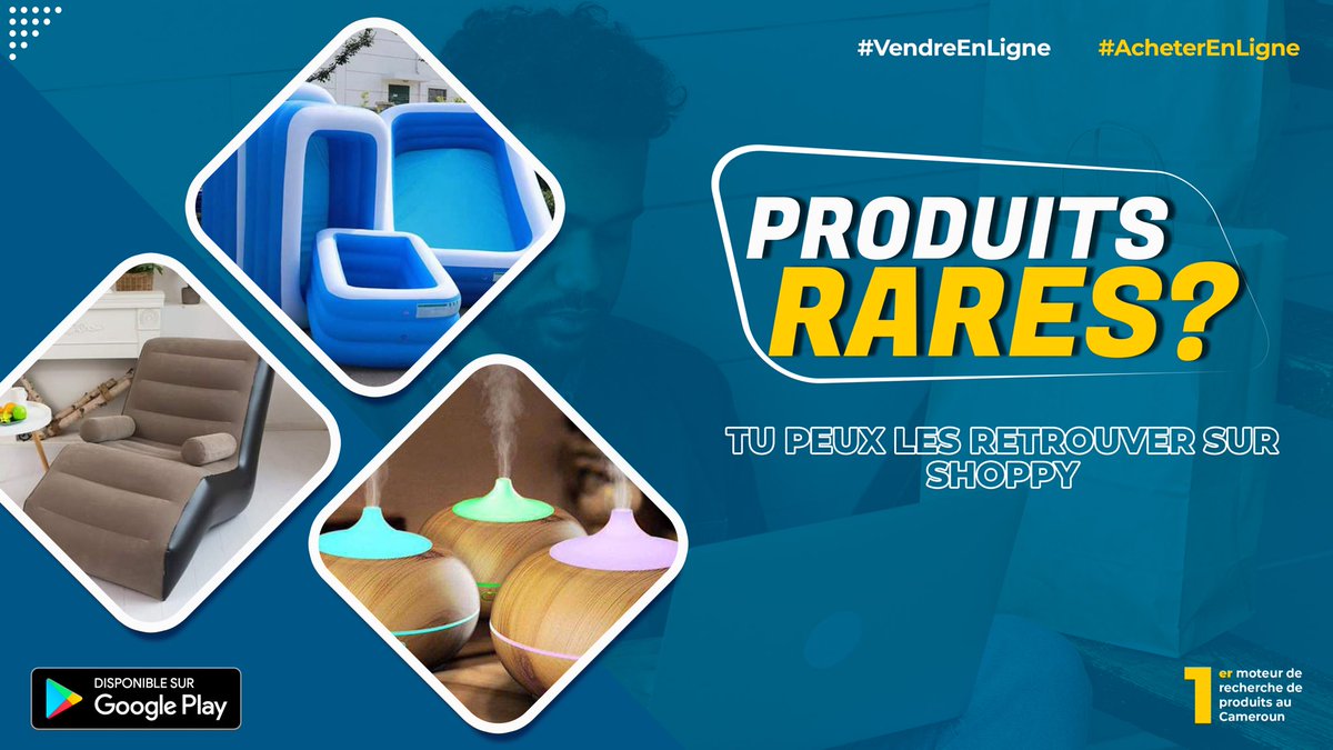 ShoppyMS's tweet photo. De l'habillement à l'électronique!
Sur Shoppy, retrouvez facilement vos articles et vos boutiques préférées
Téléchargez l'application mobile maintenant: https://t.co/ynxJ3EMoD3

#shoppycm
#ecommerce
#Cameroon https://t.co/QYLs4B6vVW
