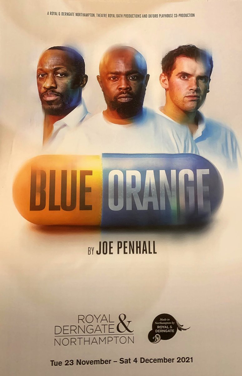 chrispoppe's tweet image. Excellent production of Joe Penhall's #BlueOrange @RoyalDerngate until 4th December - a strong, sometimes perplexing play that continues to reveal its secrets long after the curtain has come down and given three terrific performances! wp.me/pKXAt-8Cb ⭐⭐⭐⭐ from me!