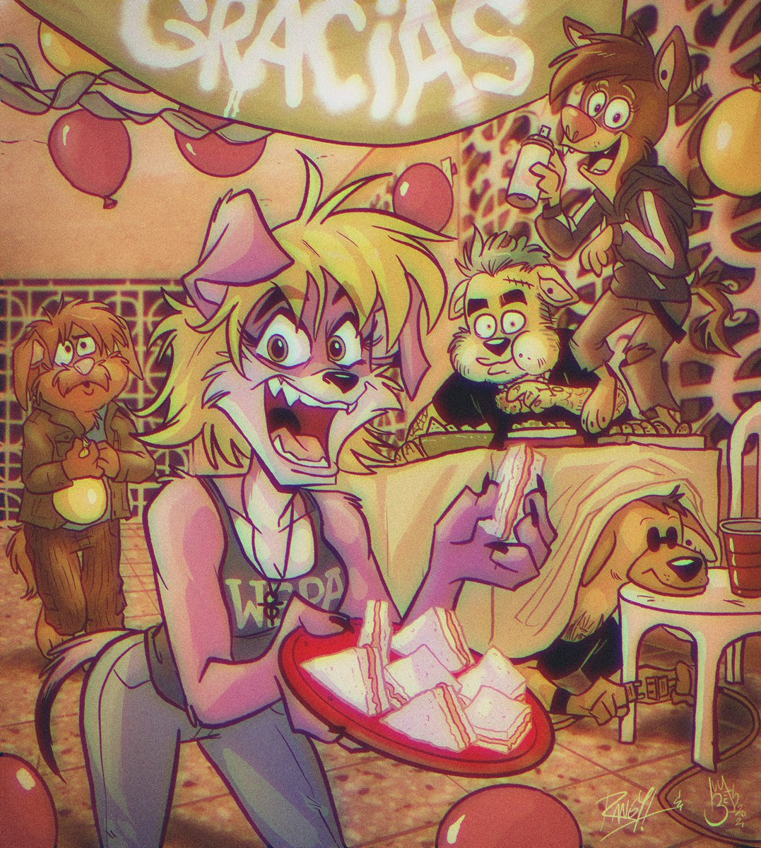 delanadapr's tweet photo. También hice esta otra ilustración un chin menos depresiva 😆
Gracias por venir 🐶 #NonPack https://t.co/Caa8ImTFM5