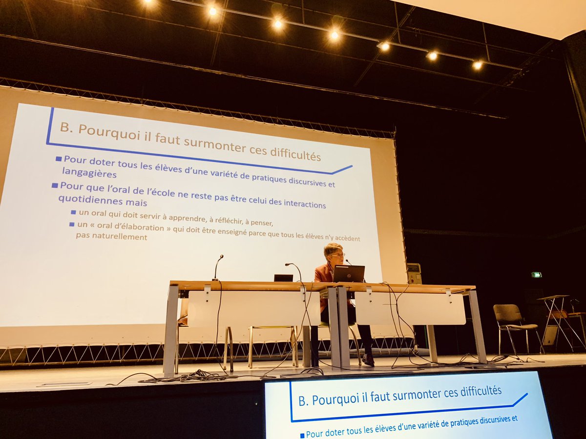 Hélène Insel (@heleneinsel) on Twitter photo Collège commun des inspecteurs des 1er et 2nd degrés de l’<a href="/acgrenoble/">Académie de Grenoble</a> sur le thème de l’#Oral en présence d’Anne Vibert #IGESR
Objet d’apprentissage de la maternelle à la terminale #Parcours #Compétences #Réussite Collège commun des inspecteurs des 1er et 2nd degrés de l’<a href="/acgrenoble/">Académie de Grenoble</a> sur le thème de l’#Oral en présence d’Anne Vibert #IGESR
Objet d’apprentissage de la maternelle à la terminale #Parcours #Compétences #Réussite