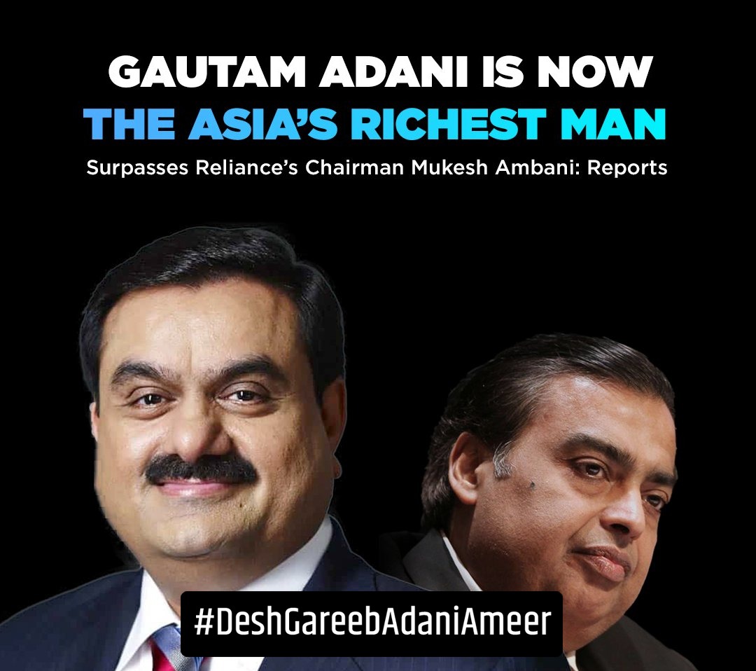 abhayjitsandhu's tweet photo. मोदी जी का एक है नारा......
#हम_दो_हमारे_दो पर देश का सारा ख़जाना है,लुटाना।।।
#DeshGareebAdaniAmeer
#DeshGareebAdaniAmeer
@rohanrgupta @ManojMehtamm
@GauravPandhi @RuchiraC @INCSMDept @INCSMV @CongressTask
@UWCforYouth
#humdohamaredooutnow https://t.co/wSKZusUpjJ