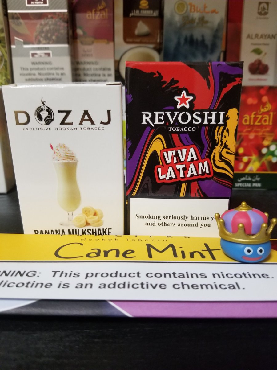 nori_tamasan's tweet photo. 本日の家シーシャ
かなり酔ってる時の
バナナは甘く感じる
【⠀85点⠀】
BANANA MILKSHAKE ×
Viva LATAM ×
Cane Mint
( 4 4 2 )
🌬️ 695/1000
#勝手に1000本ノック
#勝手に点数
#今日のシーシャ
#今日のミックス
#TANGIERS
#DOZAJ
#REVOSHI https://t.co/ex4vnIqOCv