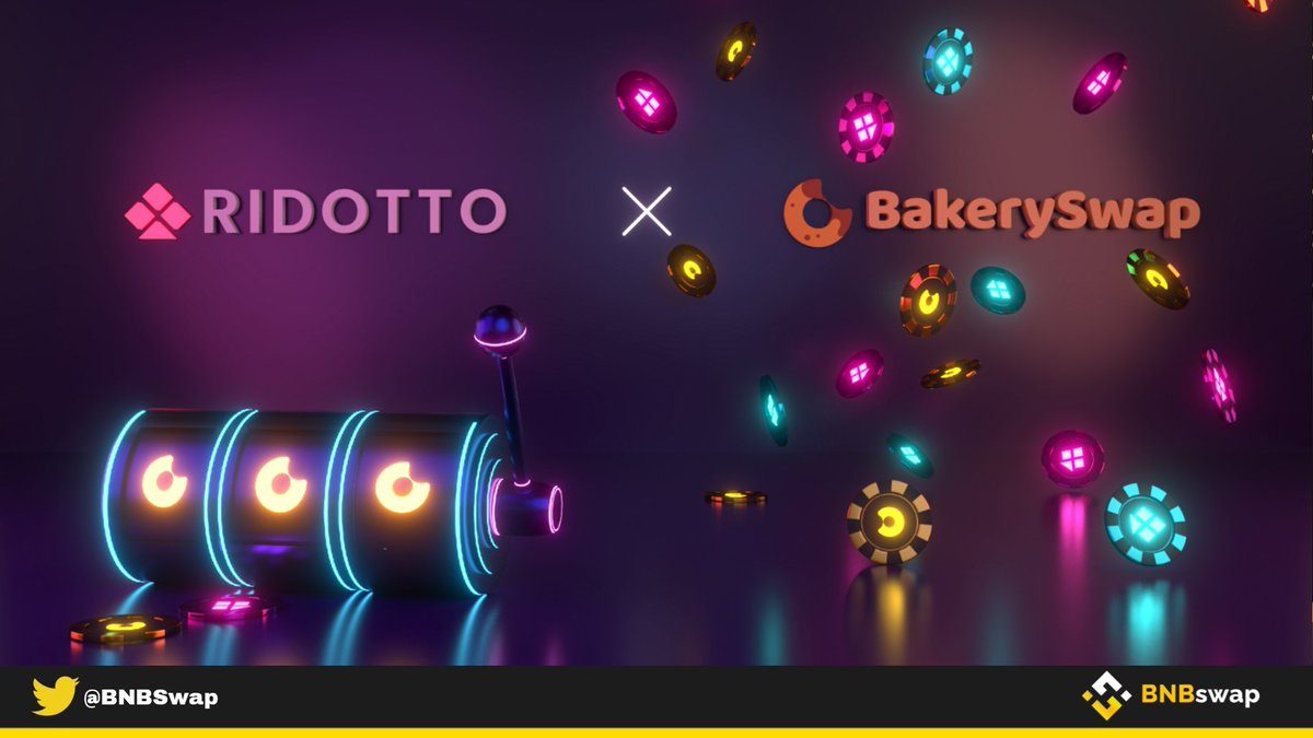 📢 @ridotto_io has announced partnership with @bakery_swap! Through this partnership Ridotto will open a short term high ROI farm on #BakerySwap & Ridotto’s MVP and its expansion to include a #Bake specified slot machine & lottery. Info ridotto-io.medium.com/bakeryswap-and… #BSC $RDT $BAKE