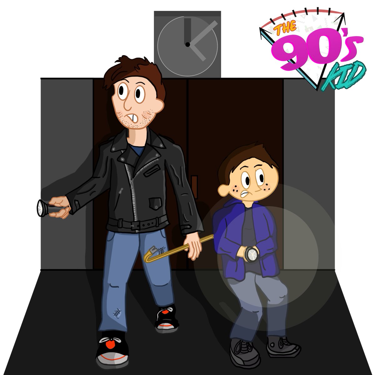 widowsperchvine's tweet photo. The #90sKid Season 3 begins today, with Wes and Jace trying to stop an earthquake that took down a theme park and local capitalism!

https://t.co/HiKWroR0Jj https://t.co/E7srm39fXp