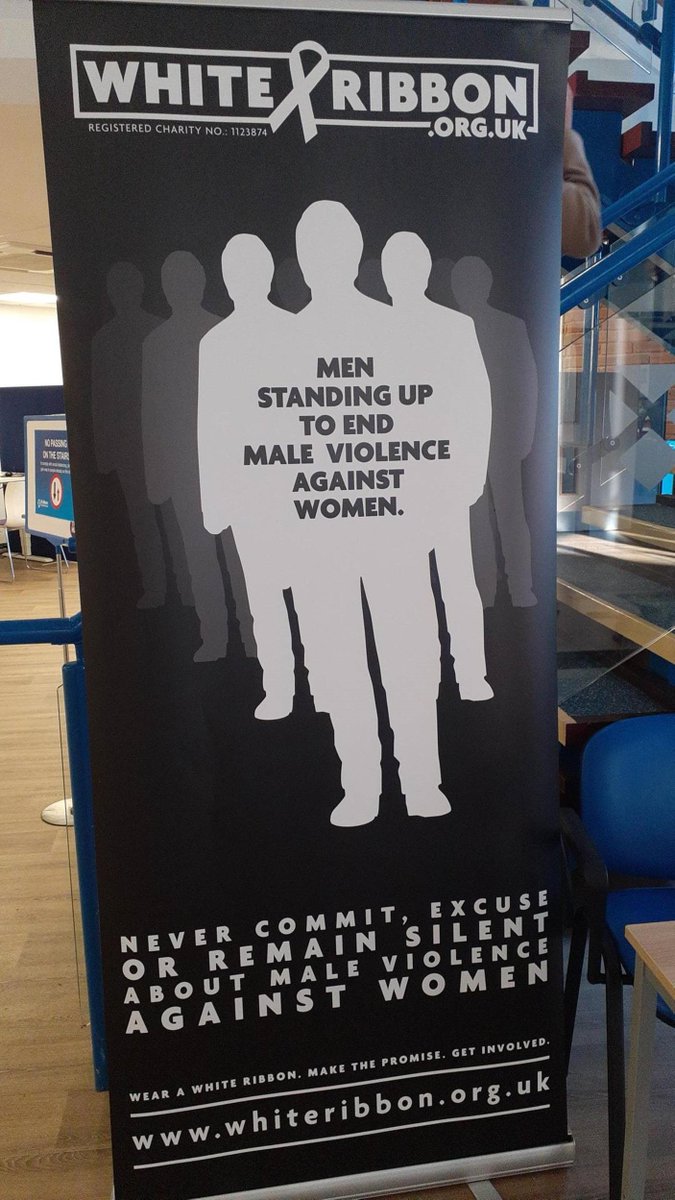 Our community protection team were in the #StAlbans Civic Centre reception today supporting and raising awareness of #WhiteRibbon2021.  We also flew the White Ribbon flag at the Museum + Gallery.