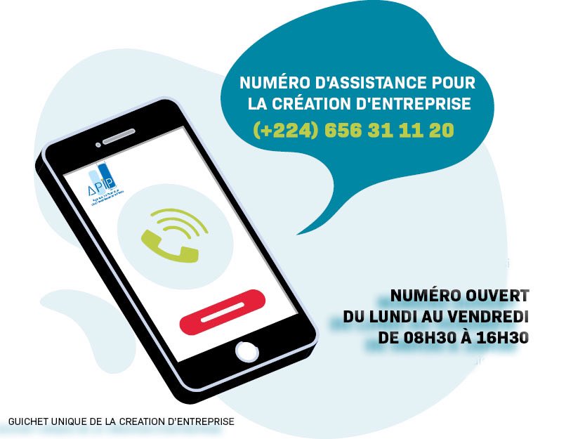 Invest_in_Gn's tweet photo. #CréationEntreprise

▶️Informations sur les procédures de création à l’agence ❓
▶️Situation des dossiers en souffrance ❓
▶️Réclamations ❓
▶️Besoin de conseils ❓

☎️ Un seul numéro pour vous assister ⬇️

#création #guichetunique #entrepreneuriat #apipguinee https://t.co/6XNrxeevql