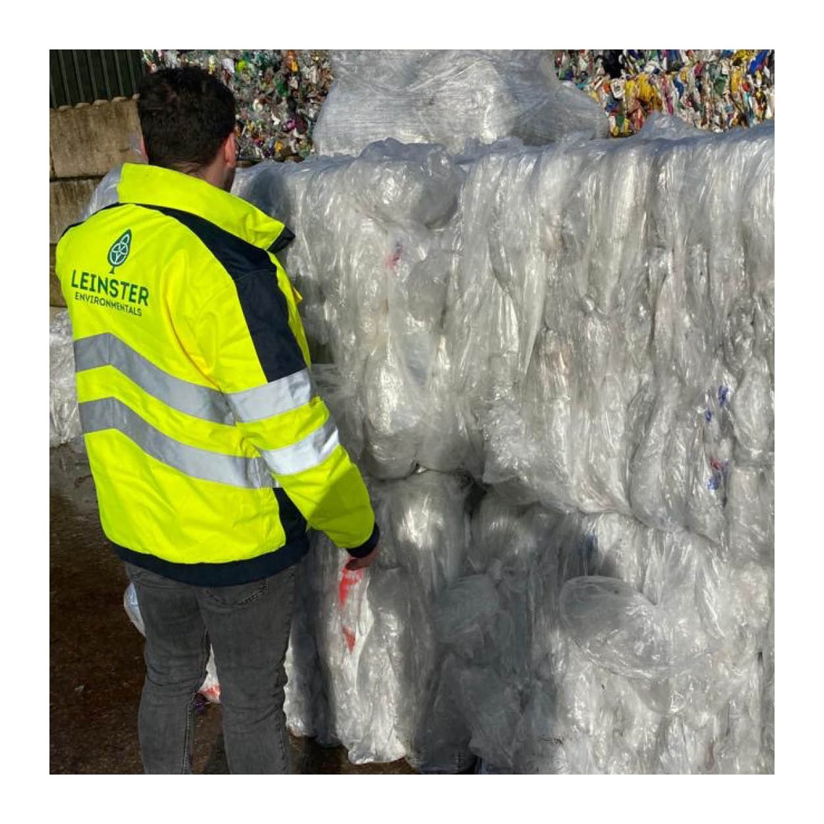 Day 9 of 12 days of Christmas: Plastic Film ♻ We recycle clean end of use plastic film. Recycled LDPE film is made into such items as garbage cans, paneling, furniture, flooring and bubble wrap.
