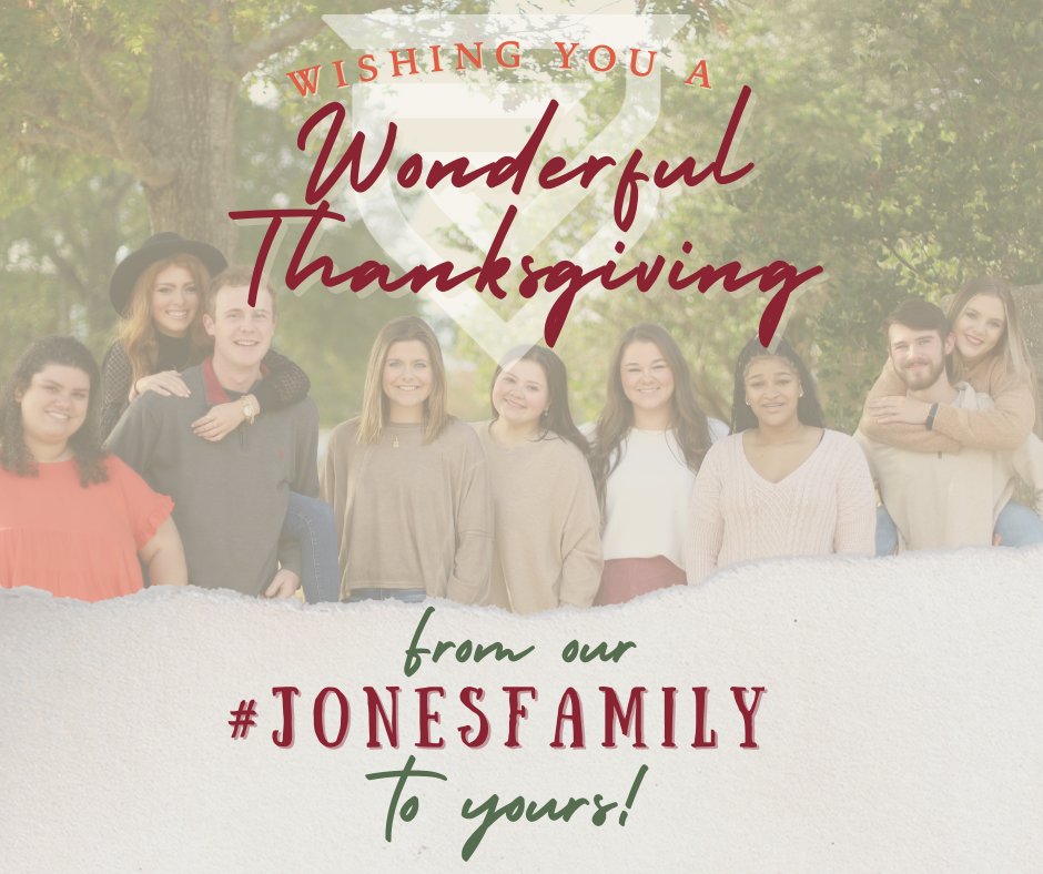 JonesCollege_'s tweet photo. Wishing you a wonderful Thanksgiving from our family to yours! Tag a member of the #JonesFamily who you are most thankful for! Have a great day, Bobcats!
#JCFall #NoPlaceLikeJones #JonesBobcats https://t.co/esPUNLito5