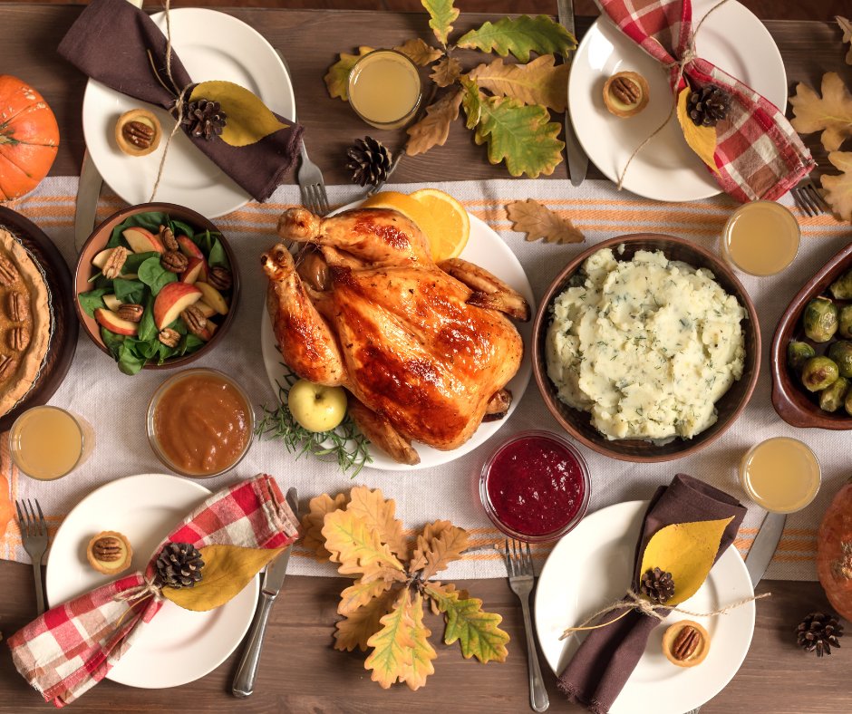 NCoastTurfSup's tweet photo. Happy Thanksgiving! 🦃 What is your absolute favorite food to eat during this holiday? Let us know in the comments below! ⬇️

#NorthCoastTurfSupply #Thanksgiving #HappyThanksgiving #ThanksgivingDinner #ThanksgivingFood #Dinner #Food #Turkey #MashedPotatoes #Stuffing #AvonOH https://t.co/ptWBvibAsf