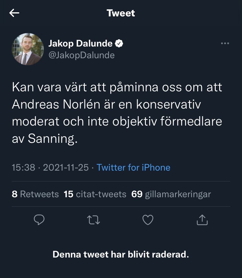 Visst är Norlén konservativ! Kanske är det därför han passar så bra som talman, ett traditionellt sett objektivt ämbete. Och det är just det som gör Miljöpartiets cirkusföreställning extra pinsam.
