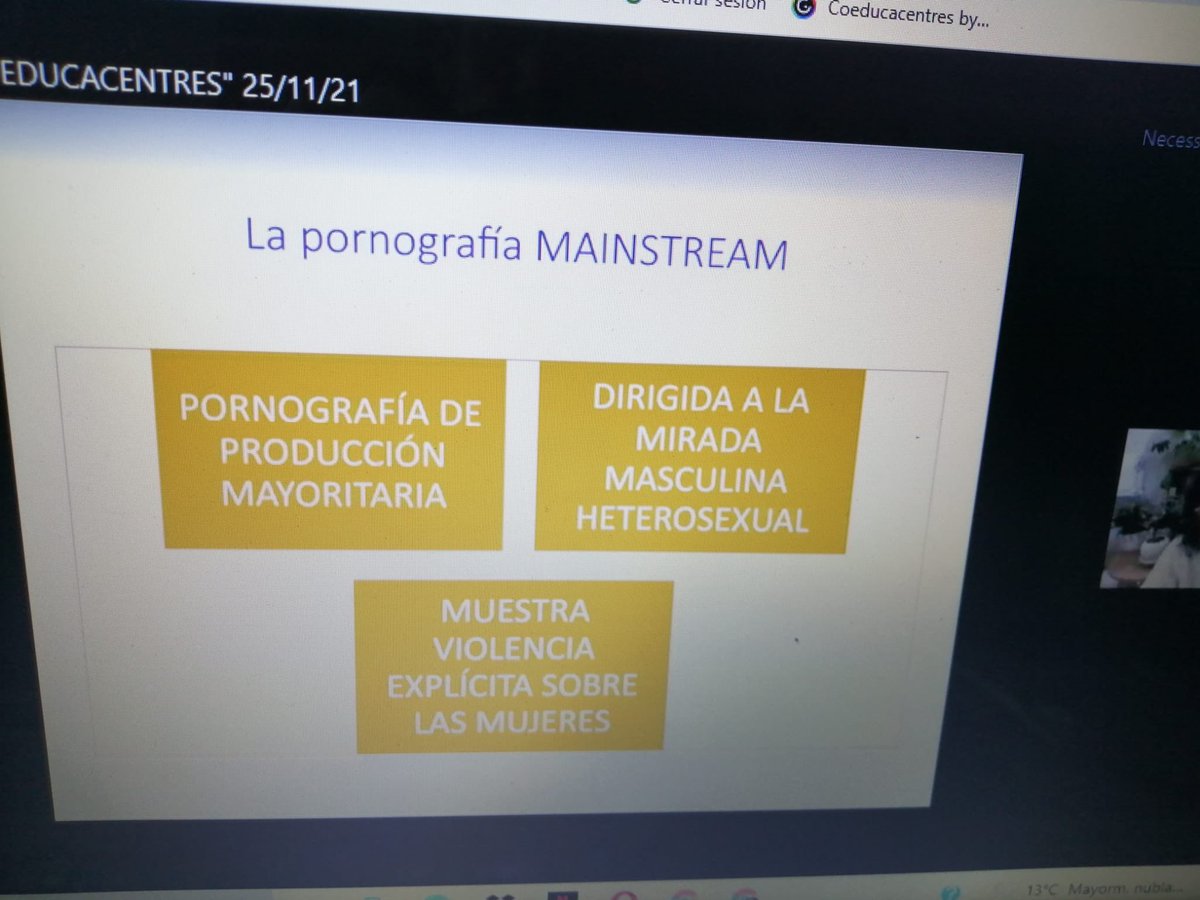GVA_Cefire's tweet photo. 💡🎙️Segons Carmen Ruiz Repullo, la pornografia mostra violència implícita i explícita cap a les dones de múltiples formes"👈👈
#Coeducacentres
#Coeducació https://t.co/9YYyUKRkaM