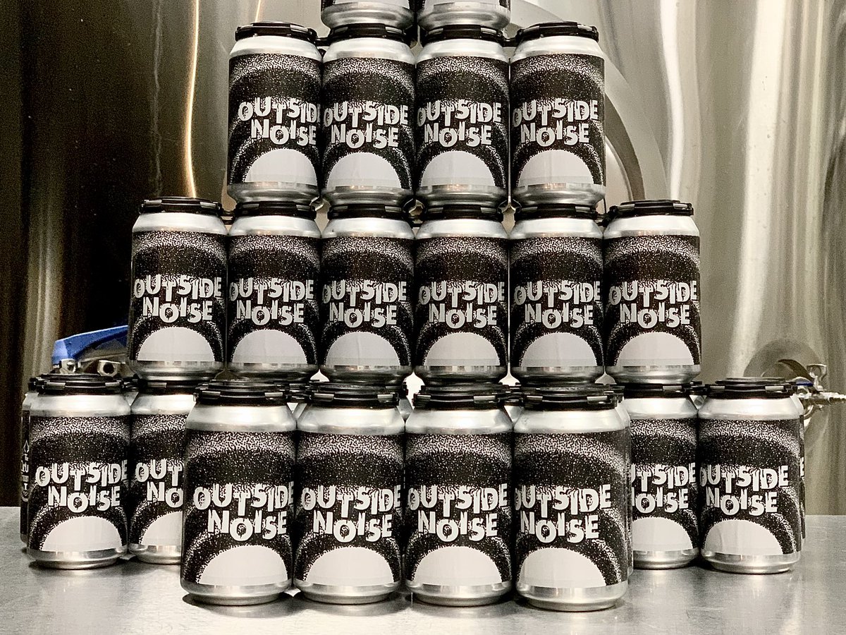 💥Black Friday Beer Release #3💥 OUTSIDE NOISE / 11.2% ABV. Imperial Porter aged in @hoteltangodistillery rye whisky barrels. Outside Noise will be available on tap &amp; in 4 pack 12oz cans tomorrow at 9am. Pacos Tacos will also be here serving up some delicious food! #dtbrewingco
