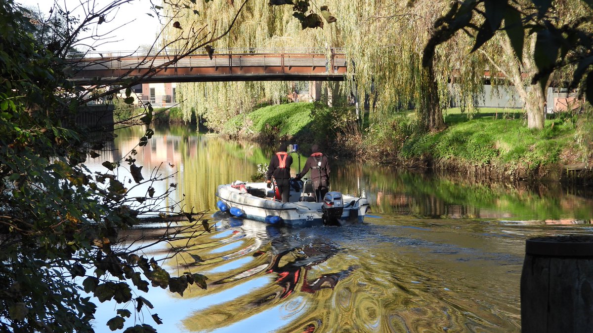 seuneke's tweet photo. The river in Norwich taken on Tuesday when the weather was perfect #norwich #riverscenes #pullsferry #cowtower @BroadsNP https://t.co/VCpu29Jy3o