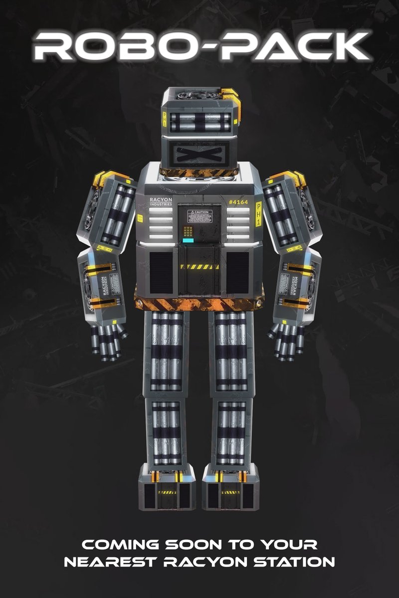 muni1muni1's tweet image. - ROBO-PACK - 
available soon at your racyon station
#RoboPackPH1