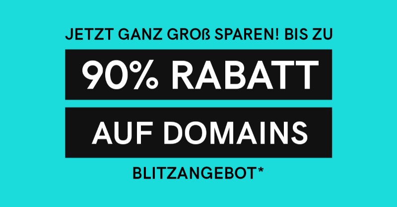 GoDaddyDE's tweet photo. Für alle, die bereit sind, online zu gehen! In unserem exklusiven Blitzangebot gibt es derzeit bis zu 90% Rabatt auf Domains! 

Das Angebot gilt nur vom 25.-30. November 2021! 

👉 Jetzt durchstarten: https://t.co/lwTxq1iYE4

#GoDaddyDE #BlackFriday