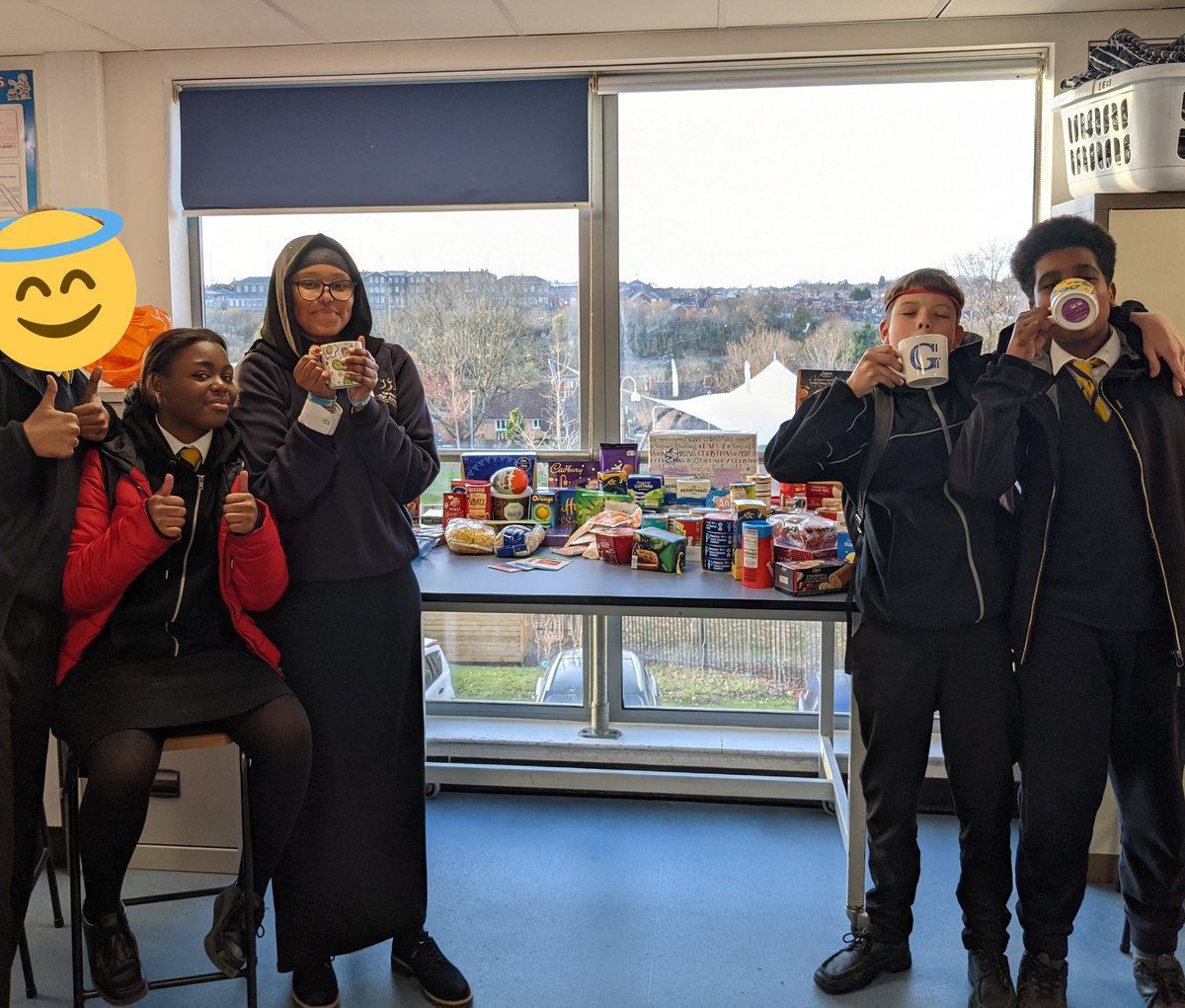LucyRapps's tweet photo. @FHSBristol started its food drive this week we're collecting until December 10th ready for @sebfoodbank @inHopeBristol to make Christmas food hampers for those in crisis. Thanks to parents, carers &amp; students who have already donated &amp; all my amazing volunteers! #Housepoints! https://t.co/PlFhhqdykG