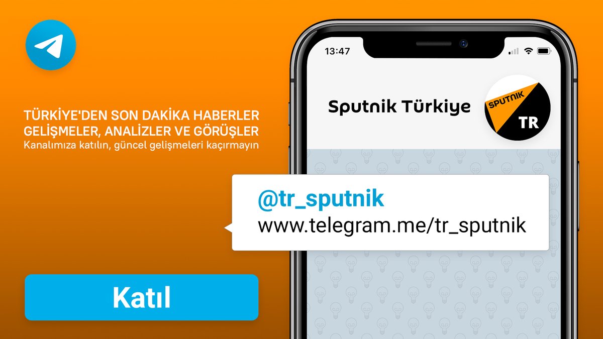 sputnik_TR's tweet photo. Sputnik’i Telegram’da takip edin, multimedya içeriklerine anında erişin. Fotoğraf galerileri, interaktif grafikler, videolar ve daha fazlası Telegram kanalımızda! https://t.co/sZ9RlXKH95 https://t.co/kFQTsb8vAc