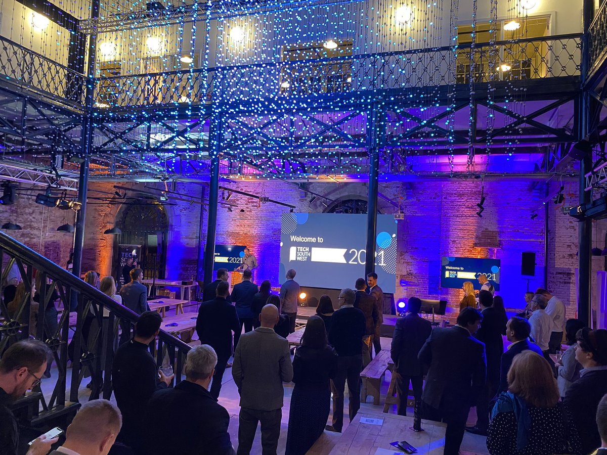 rocketmakers's tweet photo. .@Dan_comms is kicking off the @TechSWofficial Awards at Market Hall, Plymouth. What a spectacular venue! We're wishing the very best of luck to all the finalists and fingers crossed we might take home a prize 🥂#TechSWawards https://t.co/8KrOL7PqMZ