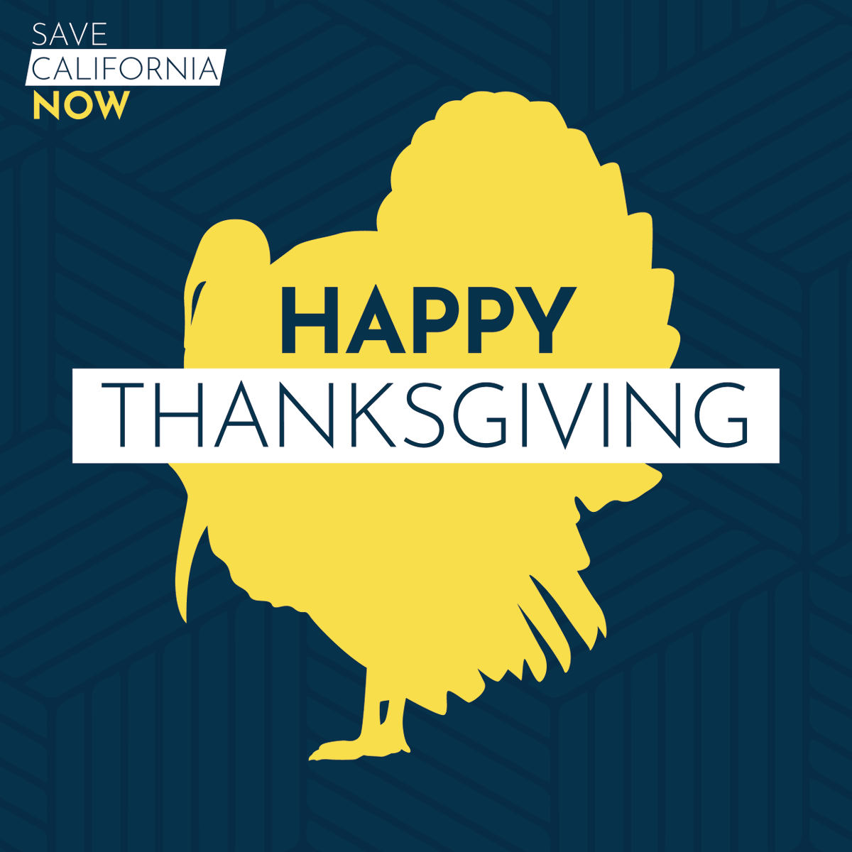 savecalnow's tweet photo. Happy Thanksgiving! https://t.co/prhP3inPSc