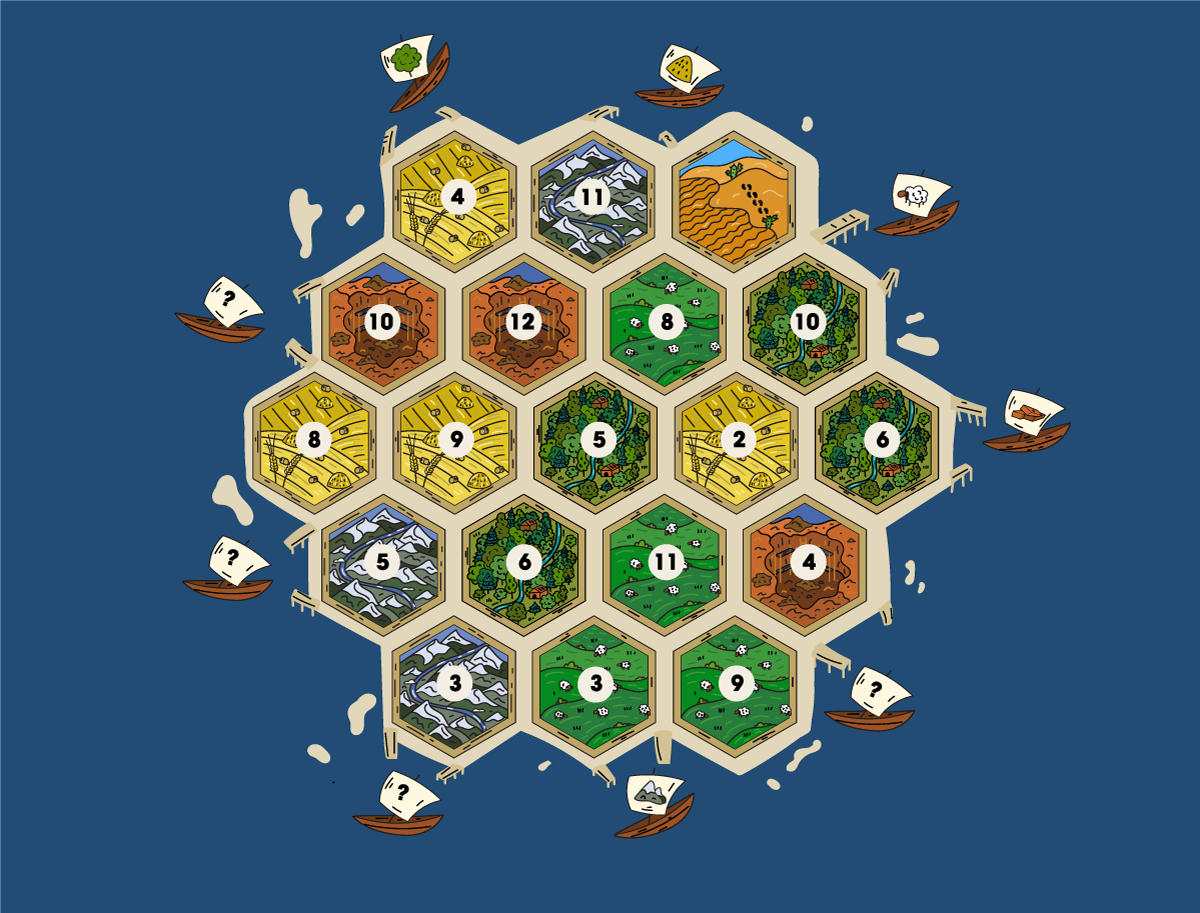 🚨GIVEAWAY🚨
Announcing my first NFT: Settlers of ALGO! After years of playing, I’m starting a small map collection with strategies🥳

To participate:
1. Follow <a href="/michiel_mulders/">Michiel Mulders</a>
2. Like &amp; Retweet
3. Tag 2 friends
Winner will be randomly chosen Sun 28, 7 PM CET

#algofam #AlgoNFT