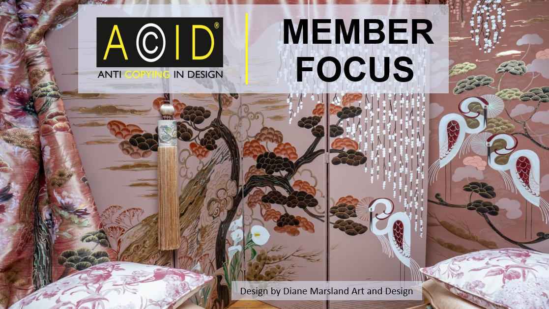 🚨New Member Focus out now🚨

ACID member <a href="/Dianemarsland/">Diane Marsland</a> discusses her motivations and inspiration which underpins her exquisite interior #design and all things #IP.

Read more: bit.ly/3qW7s38