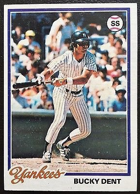 Happy Birthday to Russell Earl Bucky Dent. A Yankee Hero 