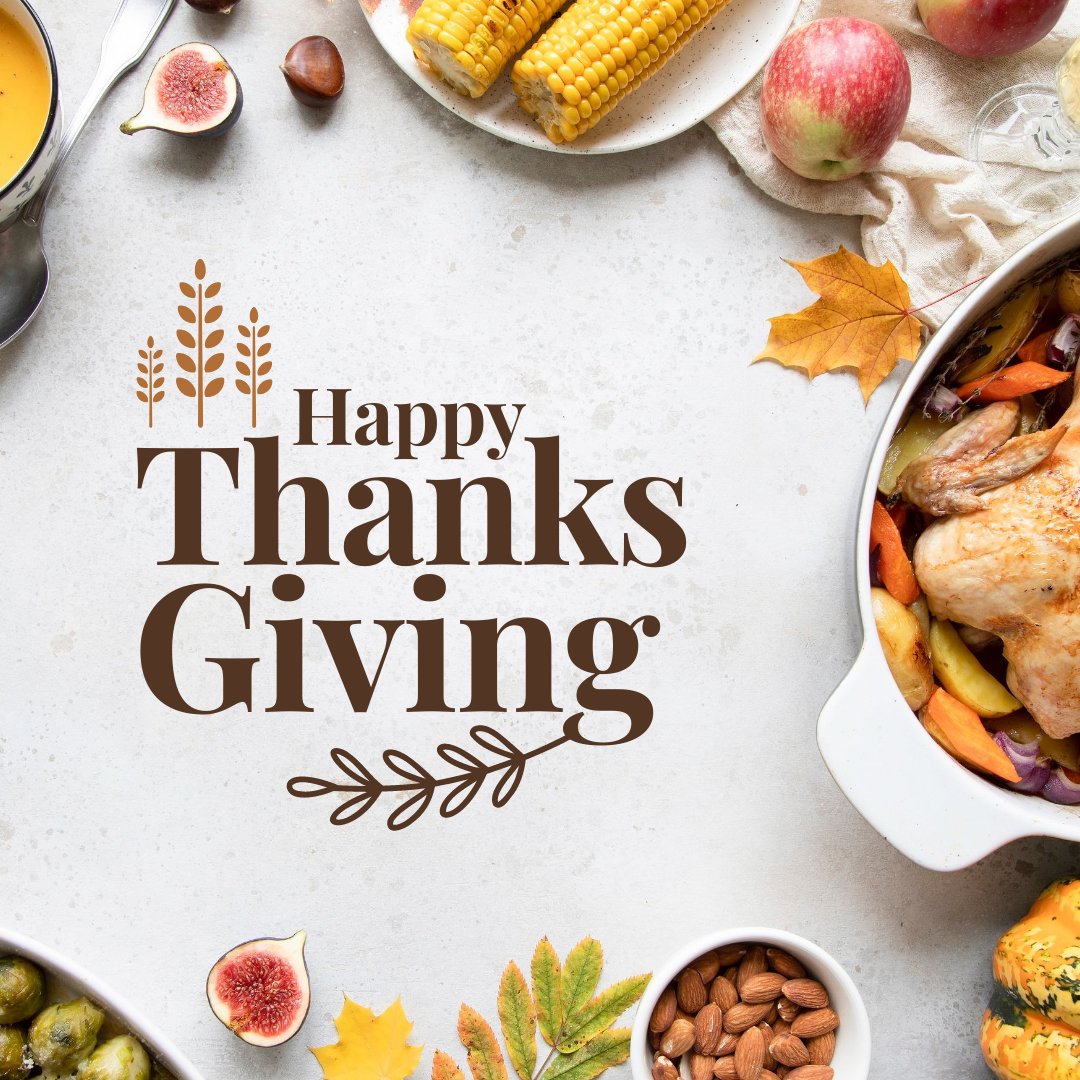 Happy Thanksgiving everyone! We hope you have a wonderful &amp; relaxing Thanksgiving. We are grateful for all of our clients &amp; thank you so much for loving us. 
#thanksgiving #grateful #gratitude #Thankful