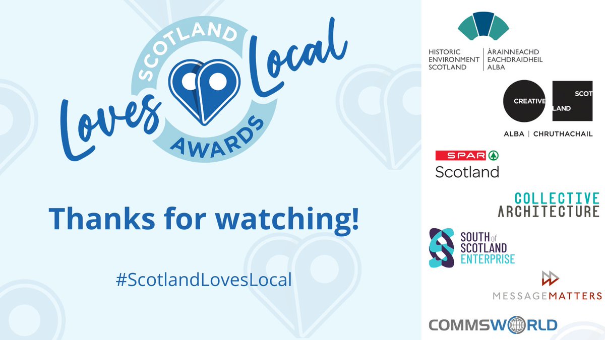We're delighted to be able to share our #ScotlandLovesLocal Awards roll of honour. What a remarkable group of finalists 👏 #SLLawards #ChooseLocal #heroes
lovelocal.scot/scotland-loves…