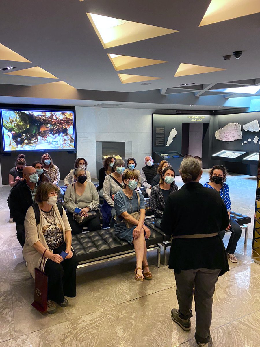 BAccueil's tweet photo. Retour en images sur la visite guidée du  @mim_museum. Un beau moment de découvertes pour les adhérents de #BeyrouthAccueil, et toujours dans la convivialité ! https://t.co/kqh2I7dxHp