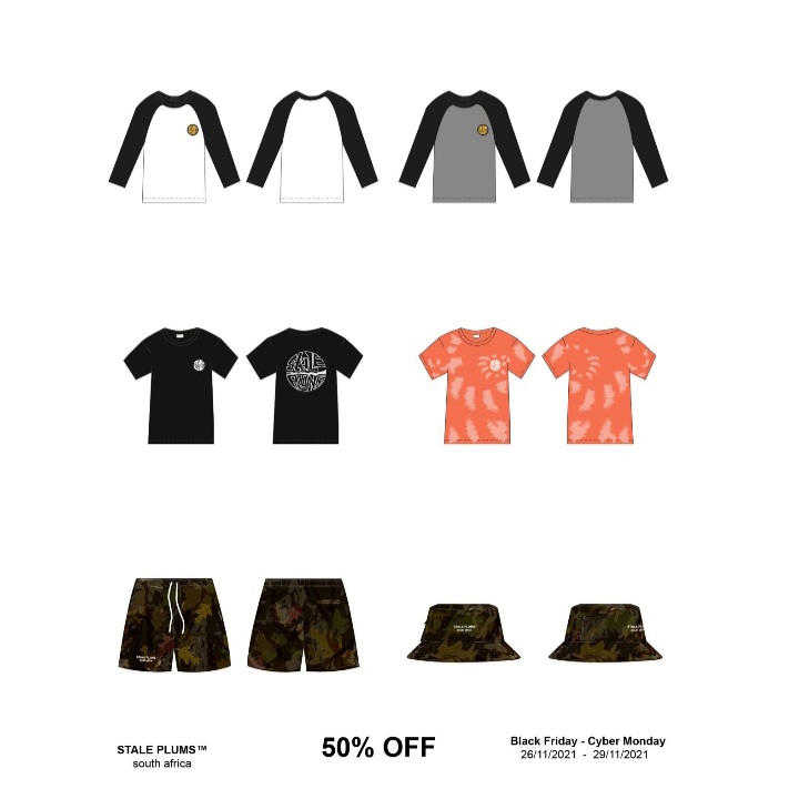 stale_plums's tweet photo. Early https://t.co/ib75Qzye1i Friday sale now on. 50% on selected items

Free delivery in Bloem and R100 courier fee nationwide #stale_plums #streetwear  #streetwearbrand #BlackFriday2021 #BlackFridayDeals #blackfridaysale #southafrica #Johannesburg #Bloemtwitter #capetown https://t.co/I5qLK7M7rL