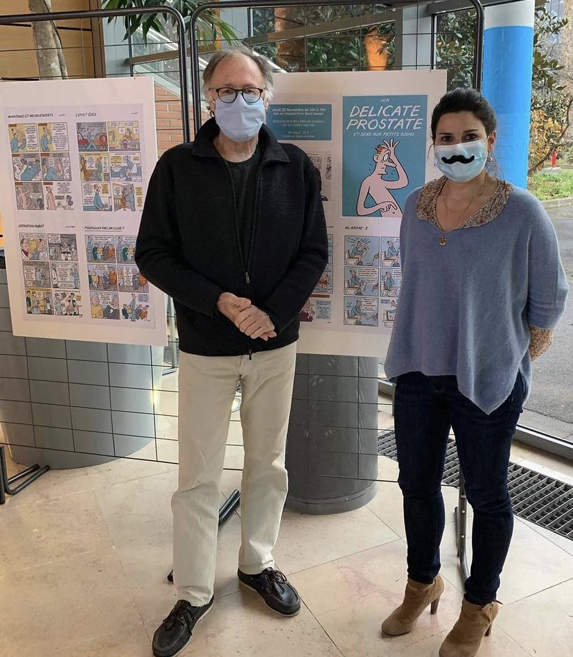_jeanhin's tweet photo. #Movember2021 #Movember #hcsmeufr #cancerdelaprostate #SantéMasculine

🚹 #DélicateProstate dans le cadre de #Movemberfr, aujourd'hui fin de la dédicace à l'hôpital Saint Joseph avec Caroline Jeandel (@JanssenFRA)

🙌 Briser les tabous pour vaincre la maladie ! https://t.co/iTwxWcJe9T