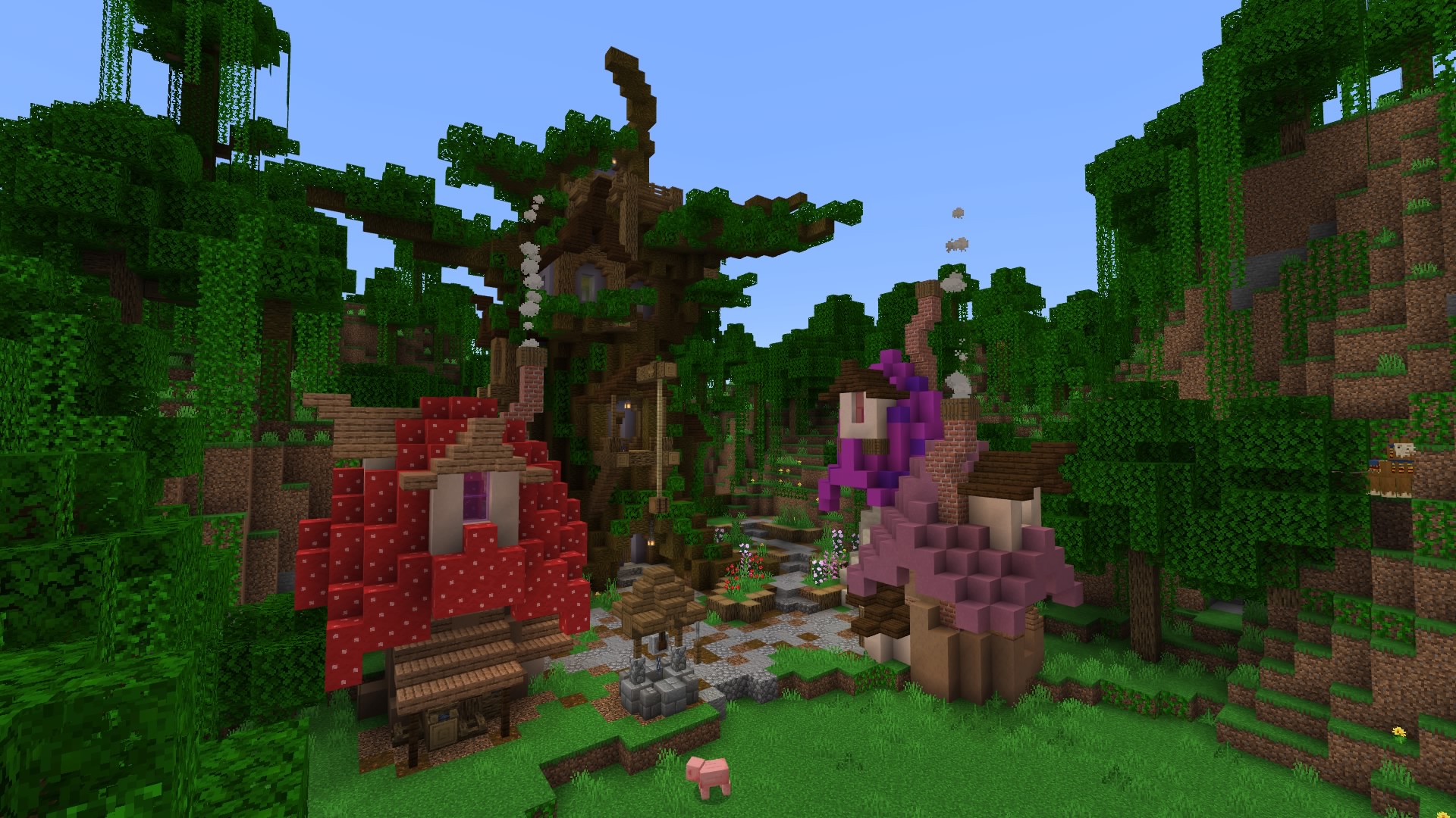 Gamer Dad Few More Mushroom Houses Springing Up Ps4 Minecraft Creative Fantasy T Co Aul2od9vop Twitter